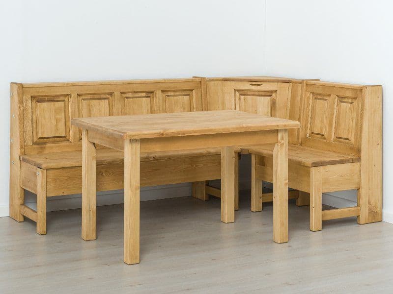 Masa fixa Inka Flaveur, lemn masiv 120 x 80 x 75 cm