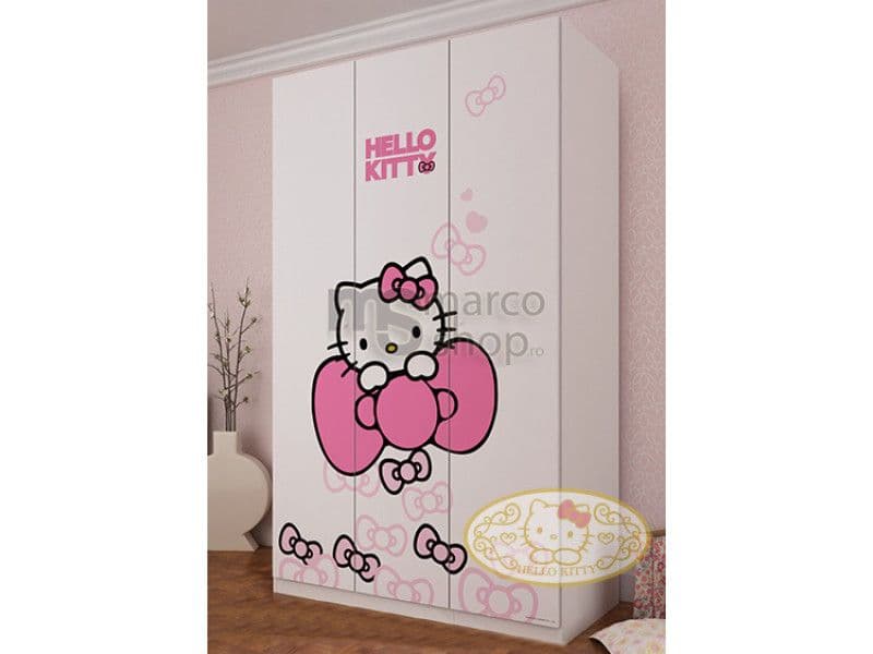 Sifonier copii Hello Kitty 3 usi