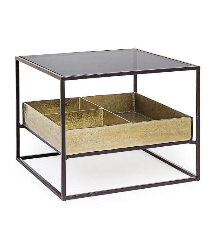 MASUTA DE CAFEA MAVILA CU SPATIU DE DEPOZITARE 62X62