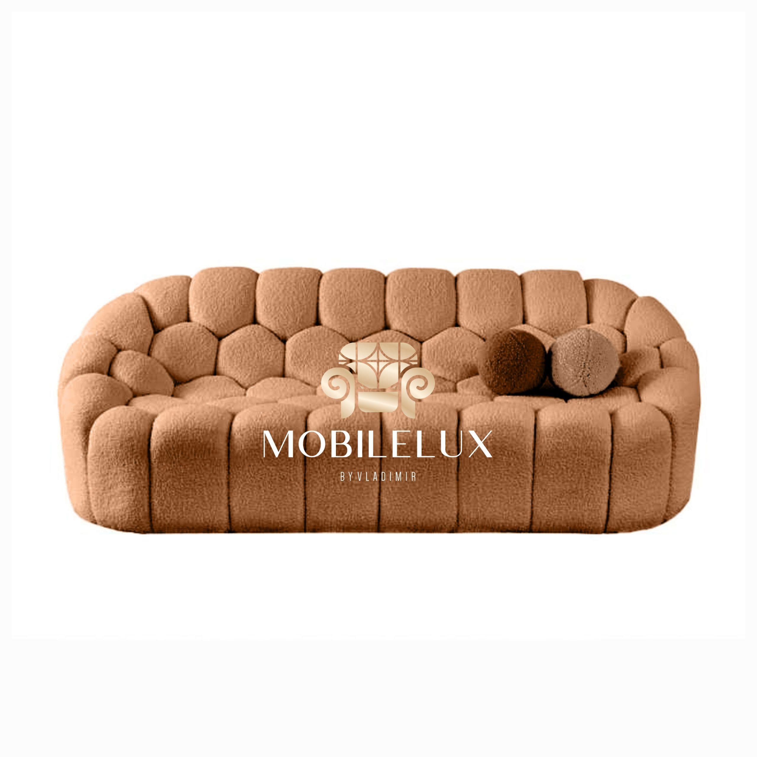 Vitrina cu 3 usi Loft, Gri, 118 x 45 x 200cm