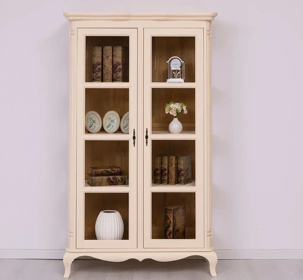 Vitrina cu 2 usi Julietta Classy lemn masiv