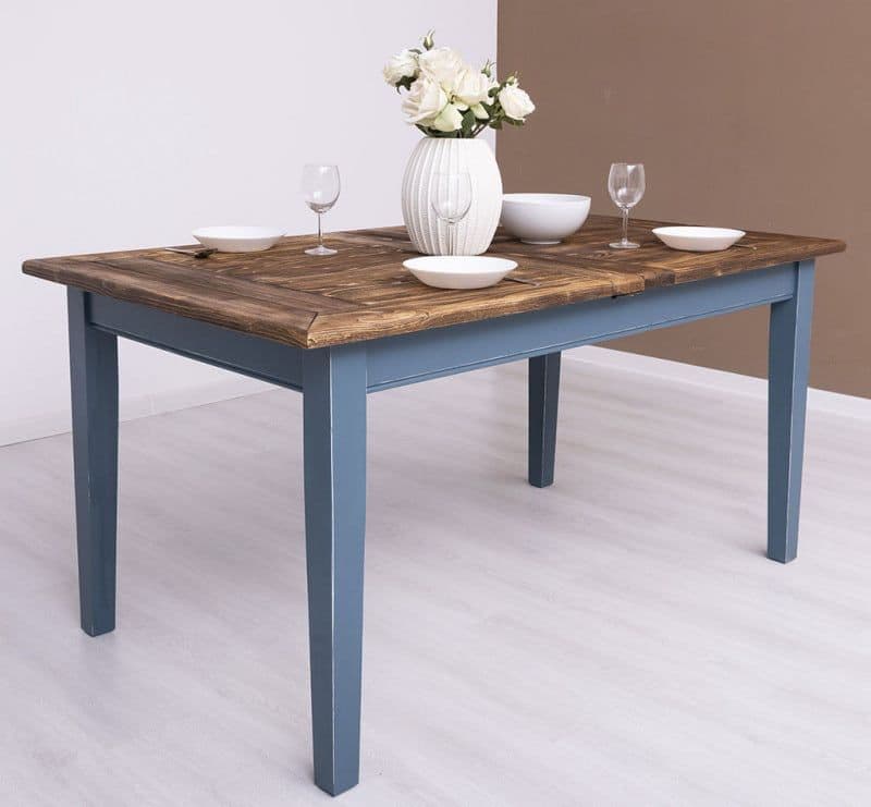 Masa extensibila lemn masiv, 160/220 x 90 x 78 cm