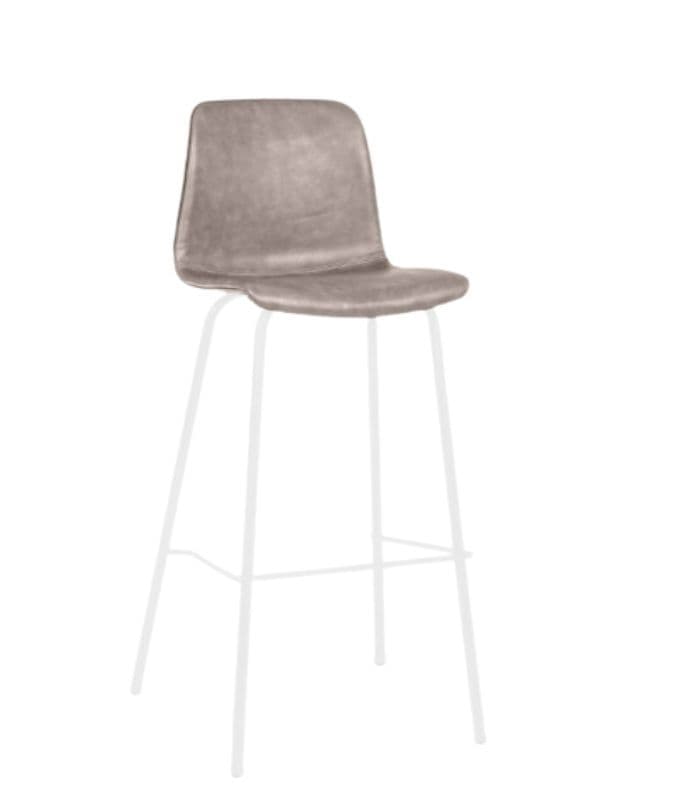 SCAUN DE BAR VINTAGE KYRA, BEIGE