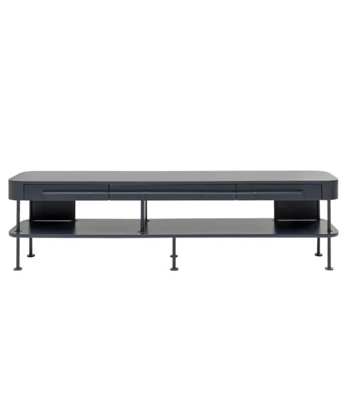 RAFT TV MONTIERI ANTHRACITE 160X47 CM