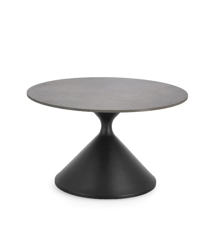 Disc pedestal table