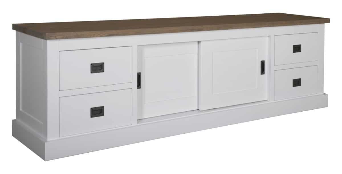 Comoda TV Lovely Kubic Oak 250 x 45 x 60