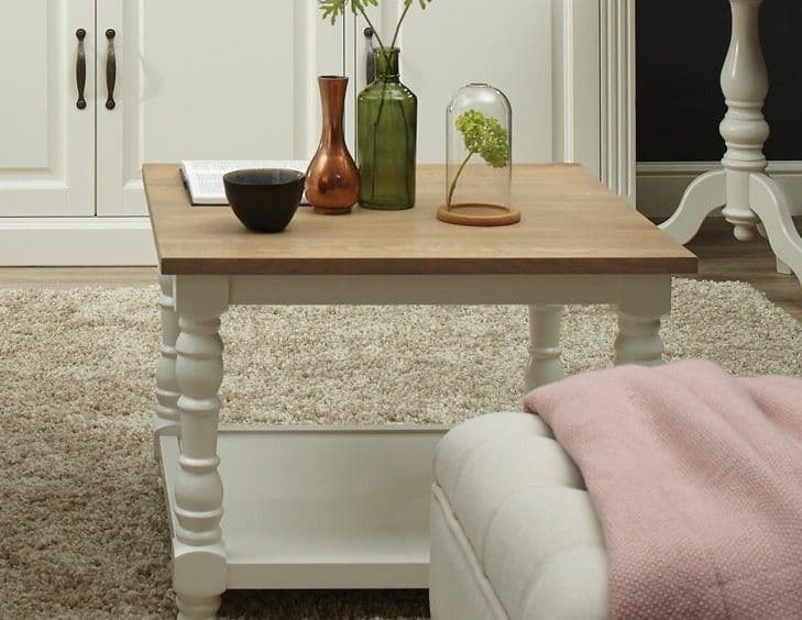 Masuta de cafea Lovely Oak 80 x 80